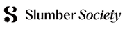 Slumber Society Logo Secondary - Black Colour