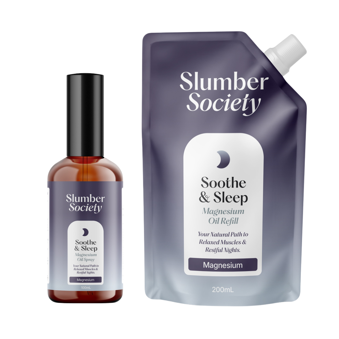 Unlock Your Best Rest: Why Slumber Society’s Soothe &amp; Sleep Magnesium Spray is Your Nightly Non-Negotiable