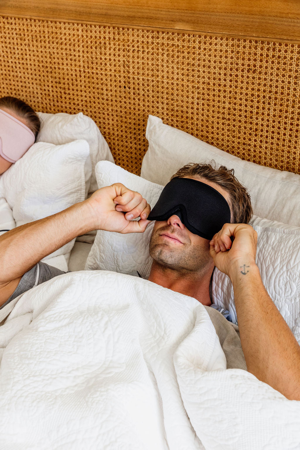 Contoured Memory Foam Eye Mask