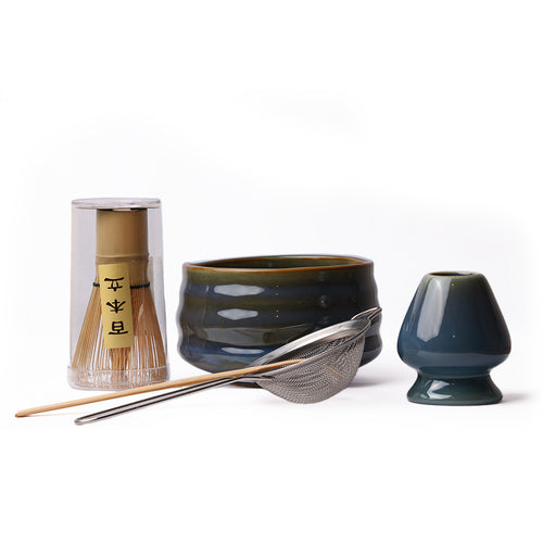 Utensils from the Slumber Society Japanese Matcha Set.