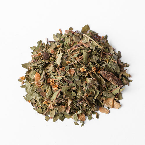 Slumber Society - Lemon Myrtle Iced Tea Loose Leaf Tea showing ingredients