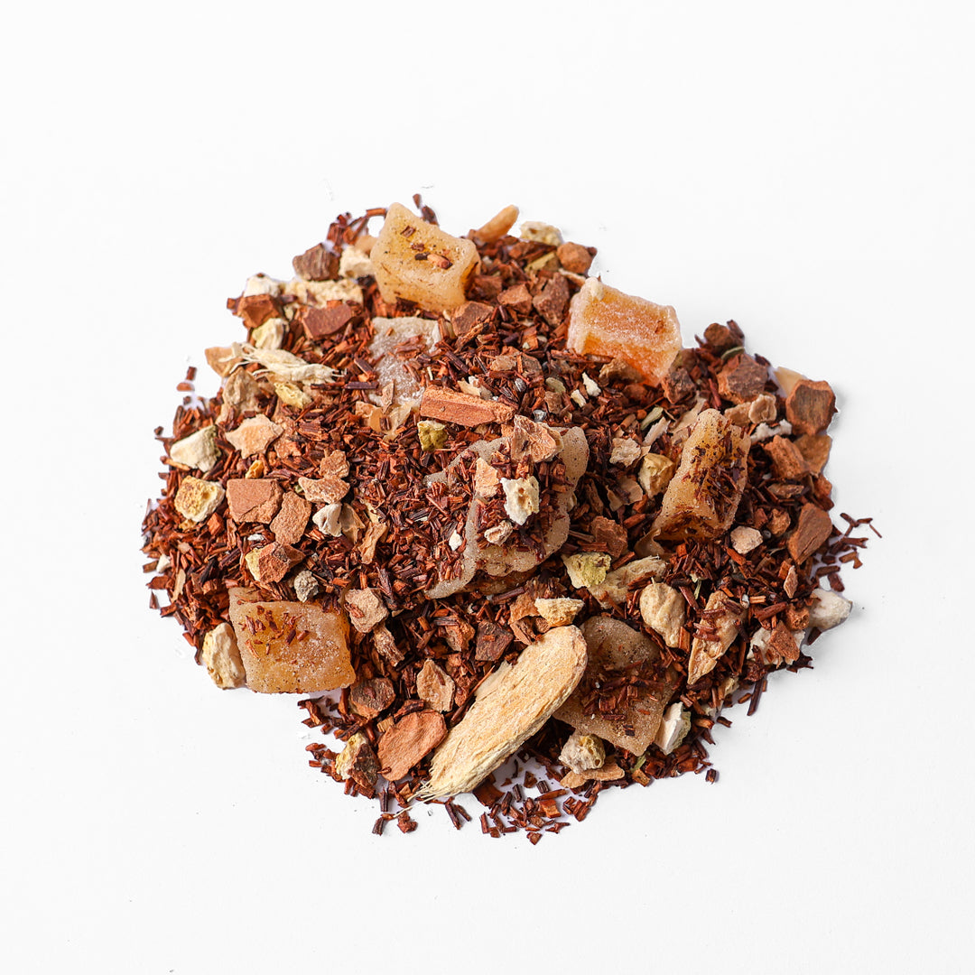 Slumber Society - Peak Fitness Loose Leaf Tea showing ingredients