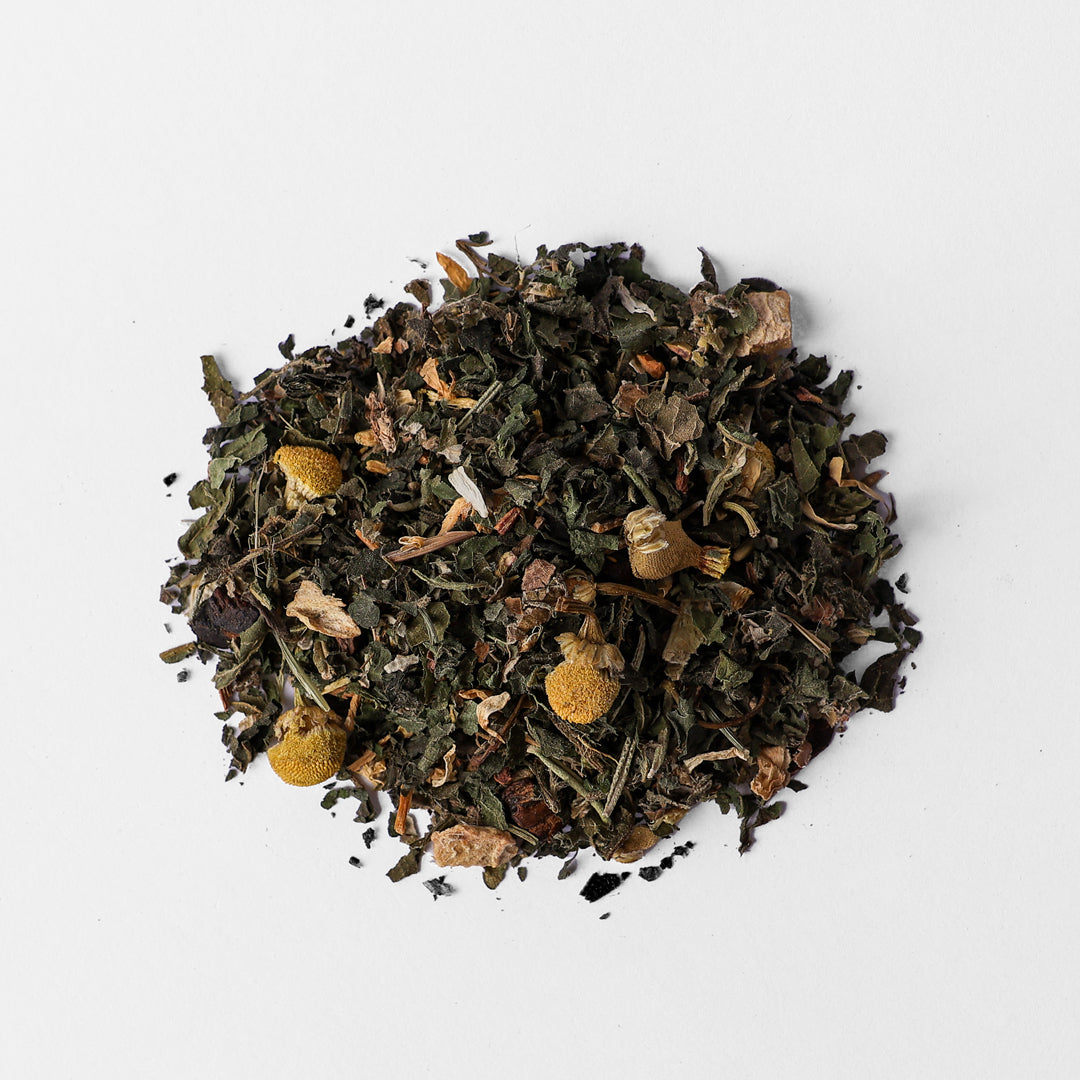 Slumber Society - Women's Wellness Loose Leaf Tea showing ingredients