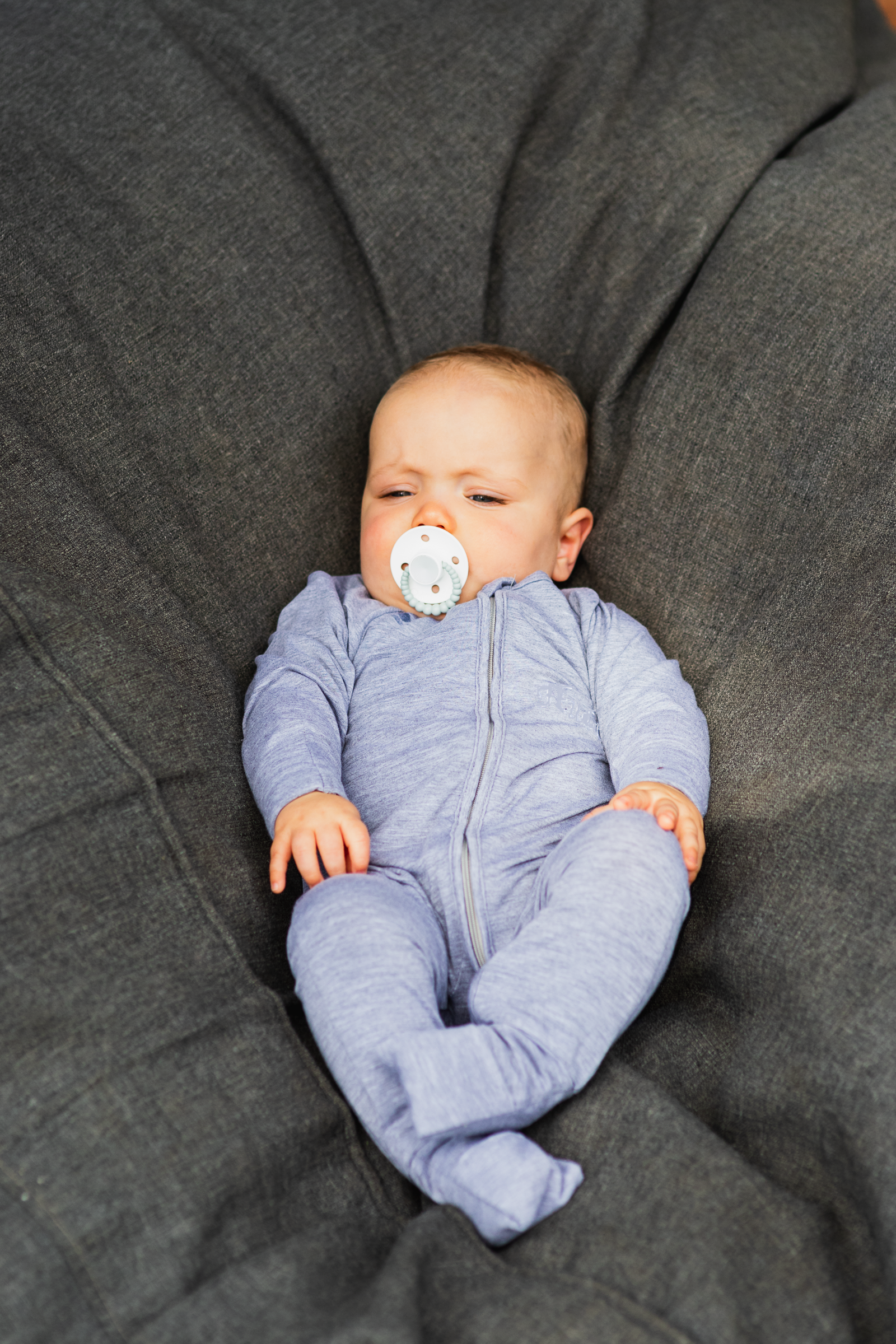 Baby Onesies - Jersey - Pink, Blue & Grey